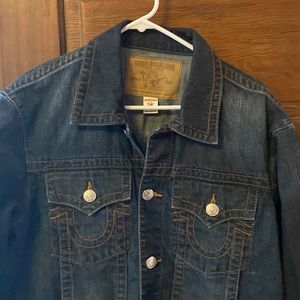 Like new True Religion Trucker Jacket Denim XL